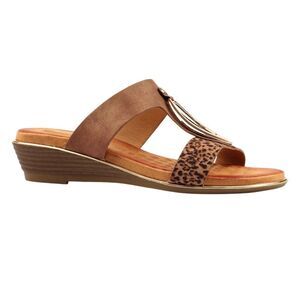 Lunar Womens/Ladies Paradise Sandals / Brown